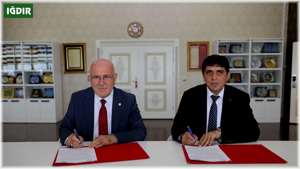 İki üniversite arasında akademik iş birliği protokolü