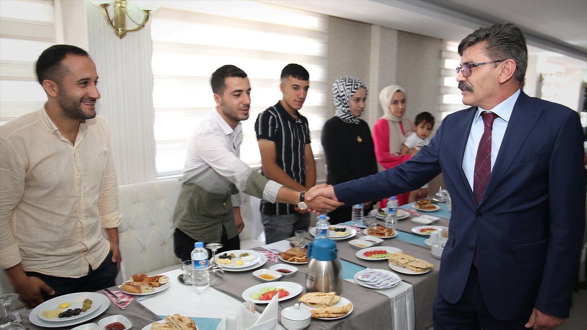 İl Emniyet Müdürü Dağdeviren şehit ve gazi aileleriyle buluştu