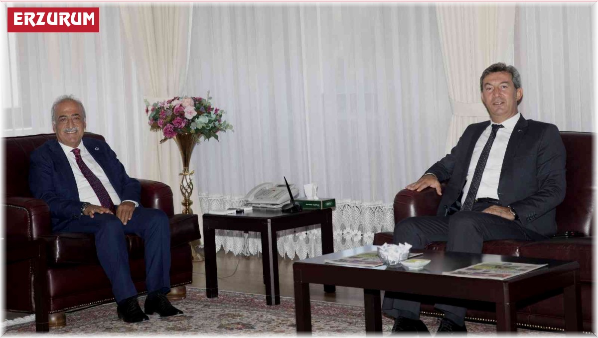 İl Emniyet Müdürü Tuncer'den Rektör Çomaklı'ya ziyaret