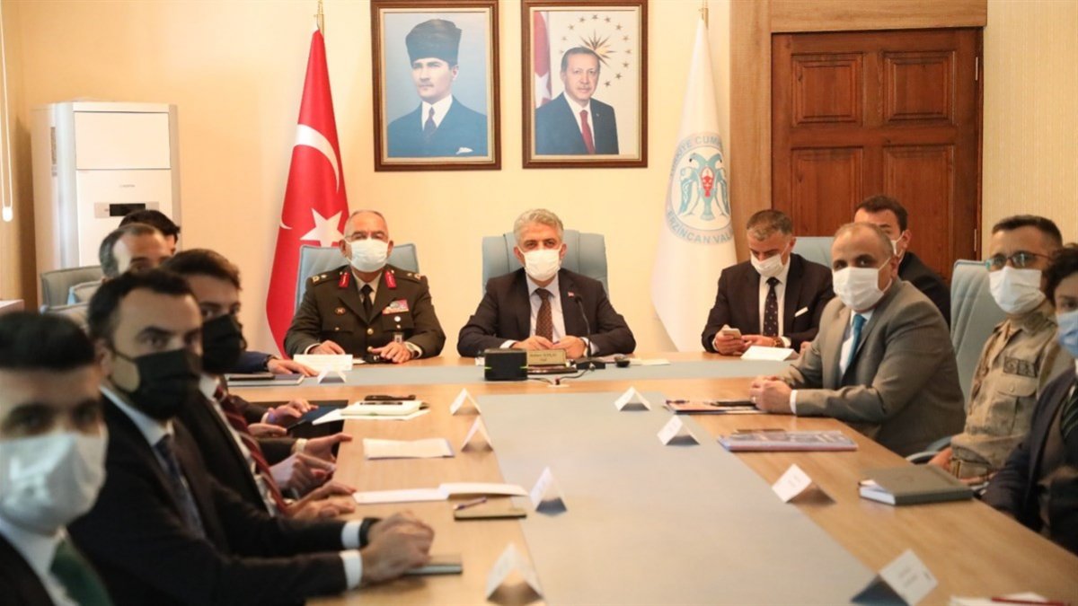 İl Güvenlik ve Asayiş Koordinasyon toplantısı ile Kaymakamlar toplantısı yapıldı