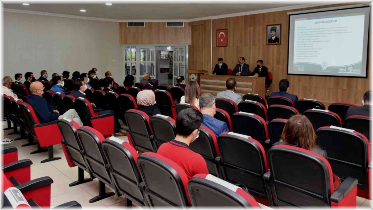 İl Milli Eğitim Danışma Komisyonu toplantısı yapıldı