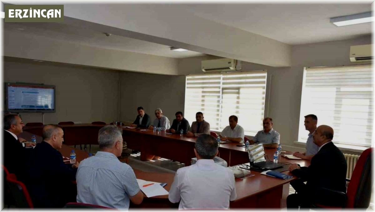 İlçe Milli Eğitim Müdürleri Kurulu toplantısı gerçekleştirildi