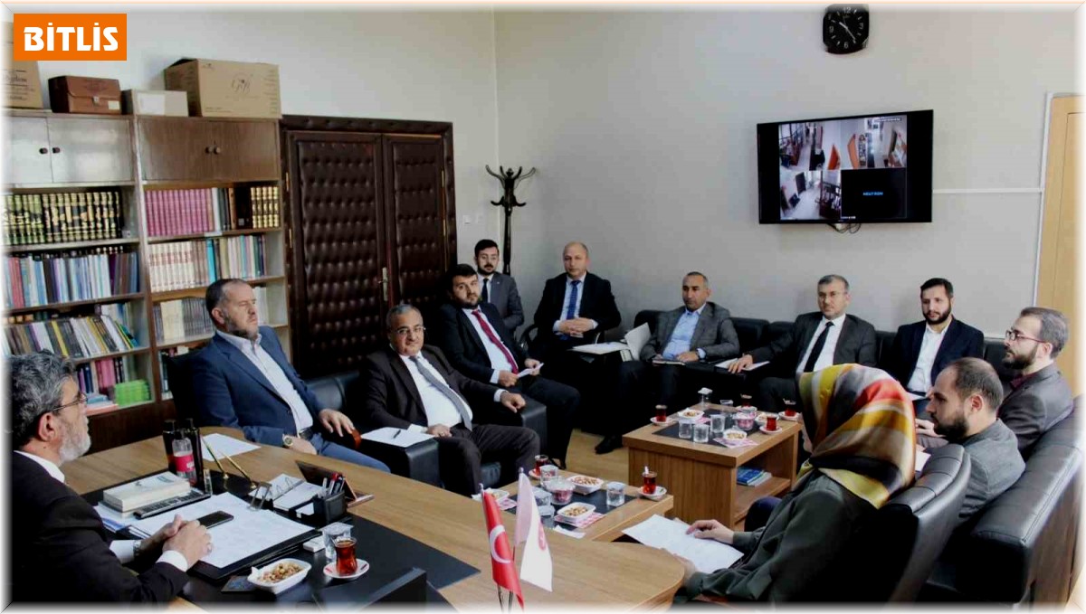 İlçe müftüleri toplantısı Tatvan'da yapıldı