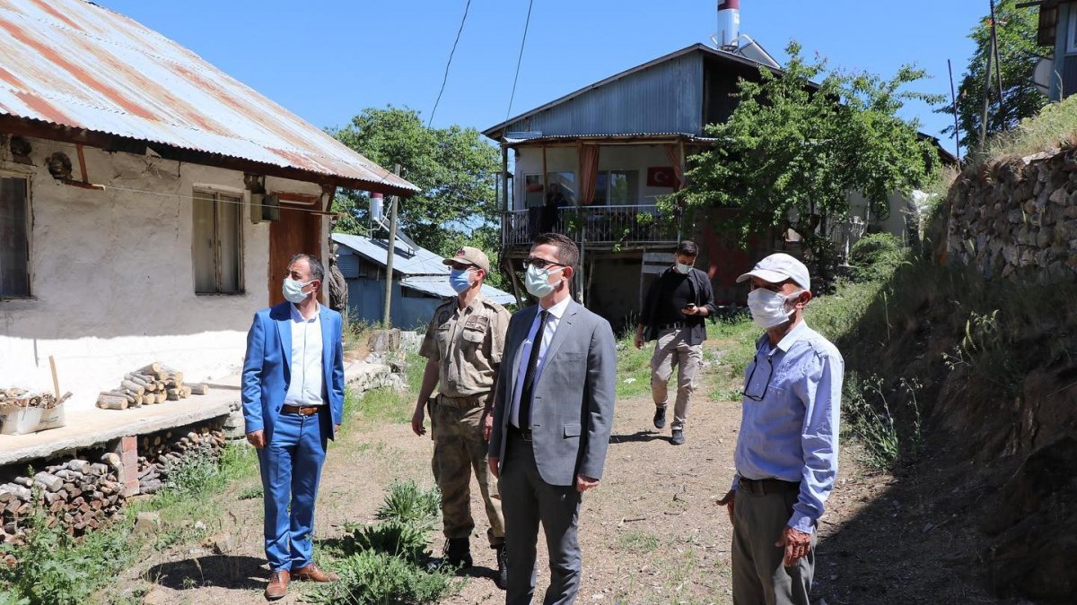 İliç kaymakamından köylere ziyaret