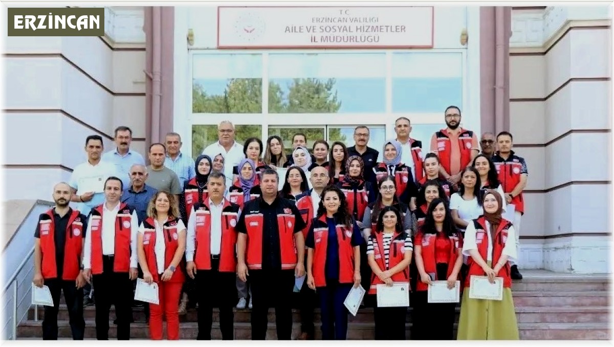 İliç maden sahasında yaraları saran personellere başarı belgesi verildi