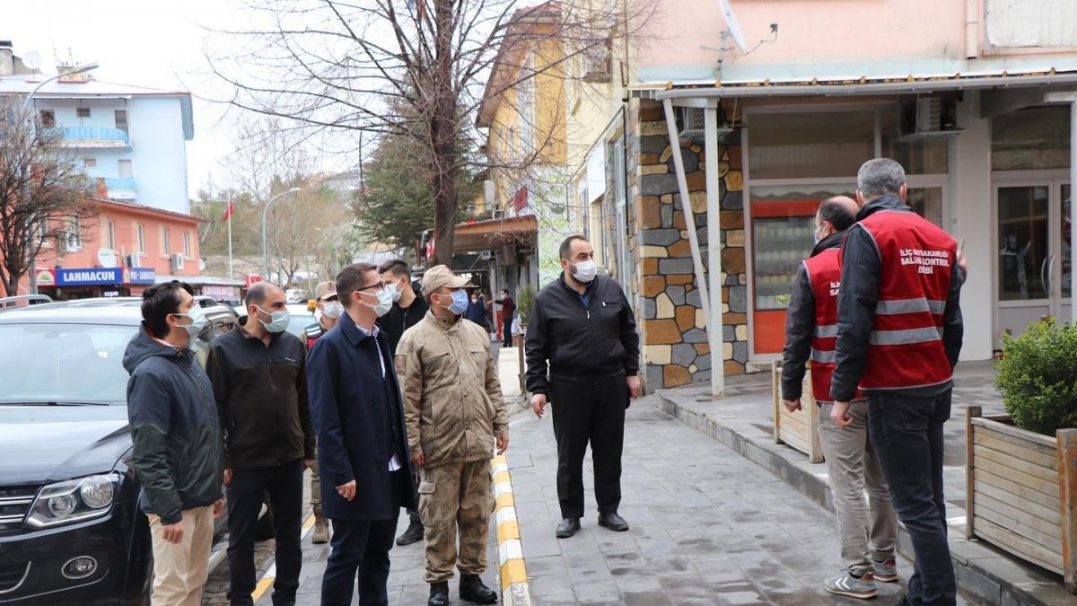 İliç'te Covid-19 denetimi