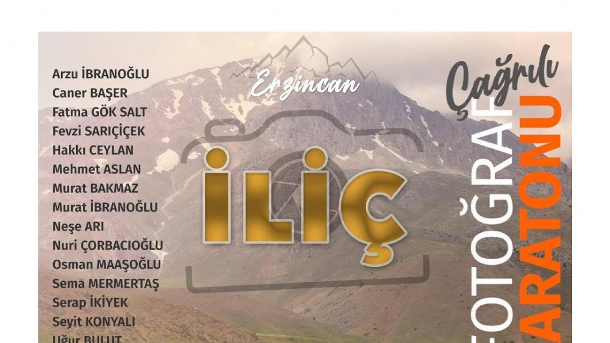 İliç'te fotoğraf maratonu düzenlenecek