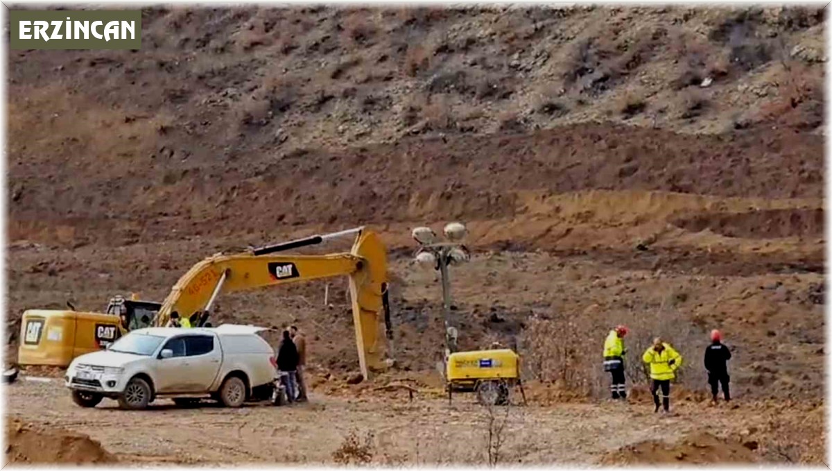 İliç'te kayıp 9 işçi için çalışmalar sürüyor