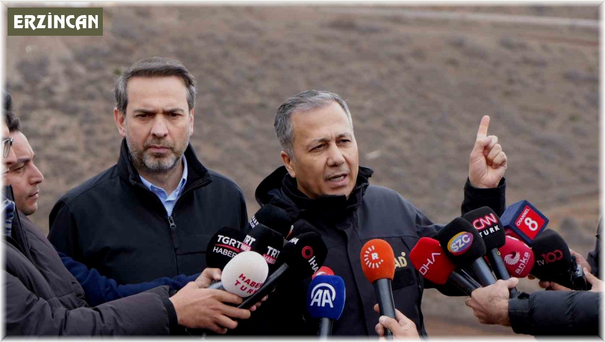 İliç'te maden ocağındaki toprak kütlesinin tahliyesine başlandı