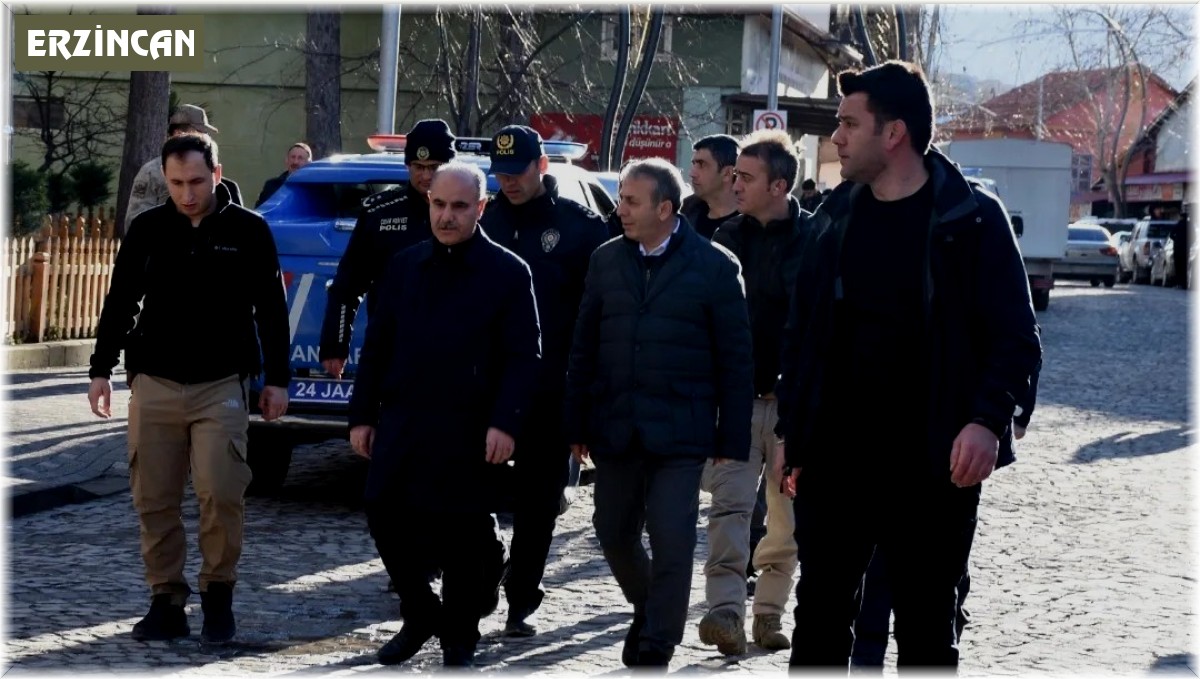 İliç'teki çalışmalara emniyetten tam destek