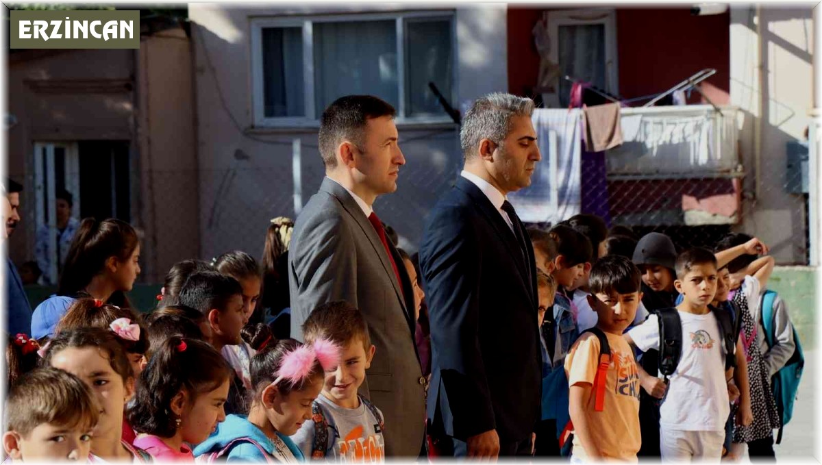 İlk ders zili çaldı, Erzincan'da 41 bin 50 öğrenci ders başı yaptı