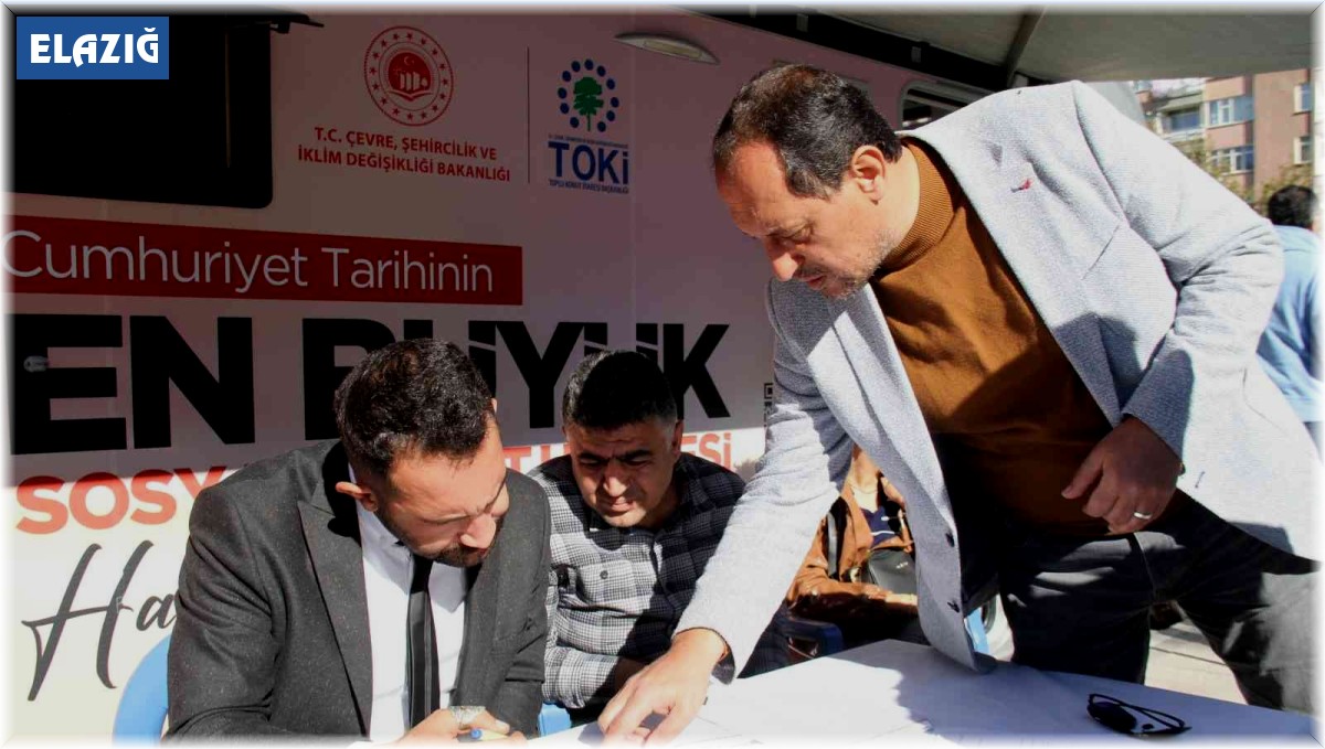 İlk Evim, İlk İş Yerim projesinin tanıtım aracı Elazığ'da