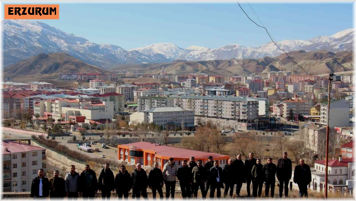 İnegöl'deki iş adamlar Erzurum'u ziyaret ettiler