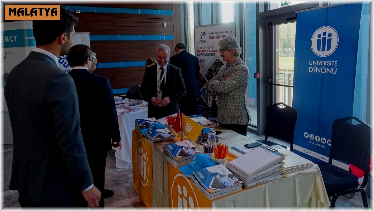 İnönü Üniversitesi Fransa'da eğitim fuarına katıldı