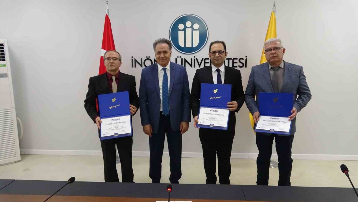 İnönü Üniversitesi'nde akreditasyon başarısı