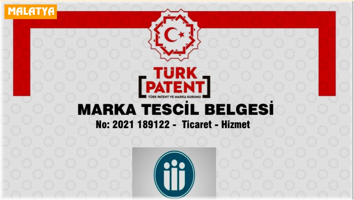 İnönü Üniversitesi'ne "Marka Tescil Belgesi"