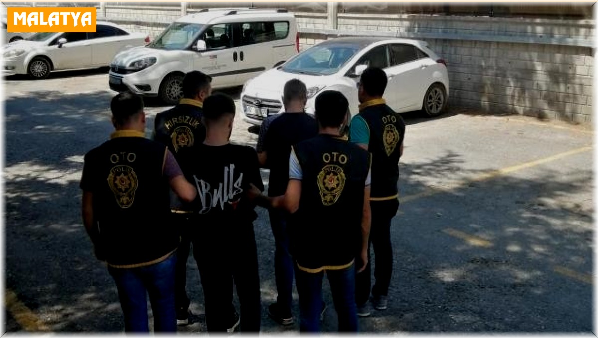 İnşaatta malzeme çalan 4 zanlı tutuklandı