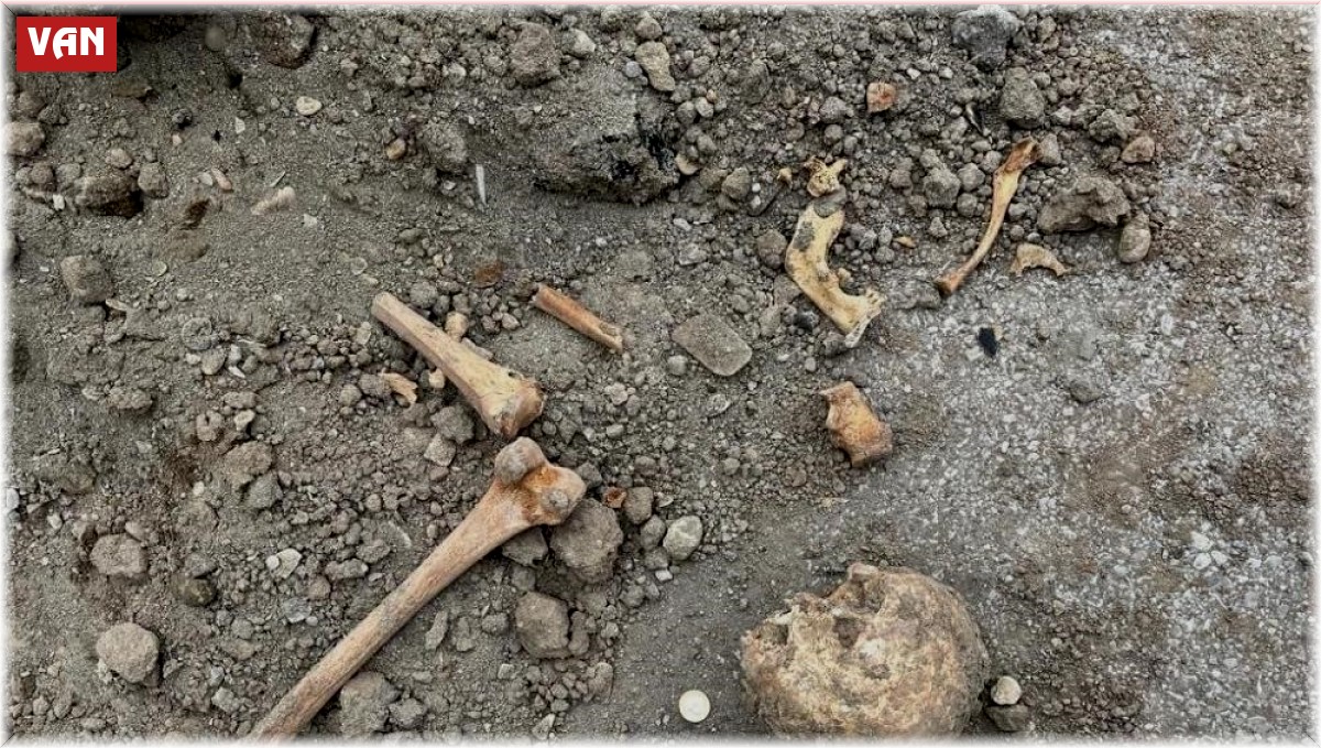 İnsan kemikleri çıktığı için durdurulan inşaat kazı çalışması tekrar başladı