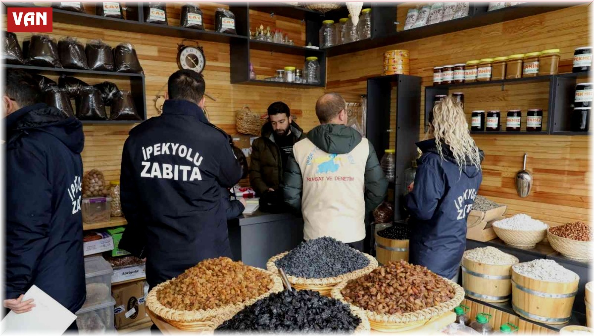 İpekyolu Belediyesi'nden işyeri denetimi