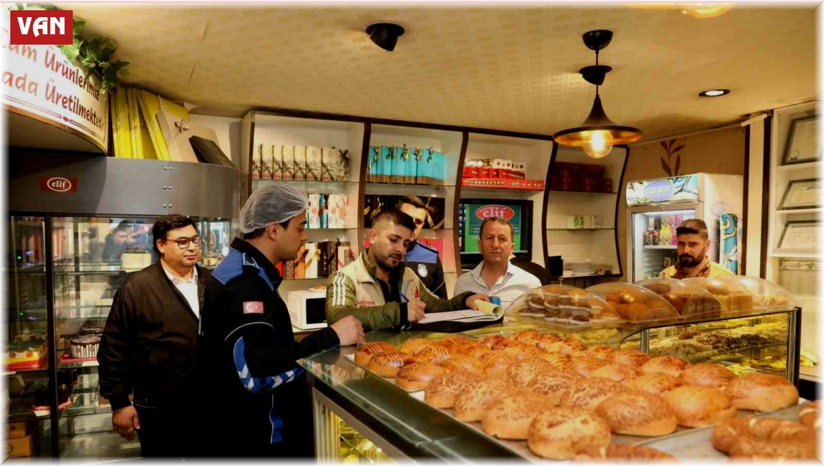 İpekyolu Belediyesi Ramazan öncesi imalathaneleri denetledi