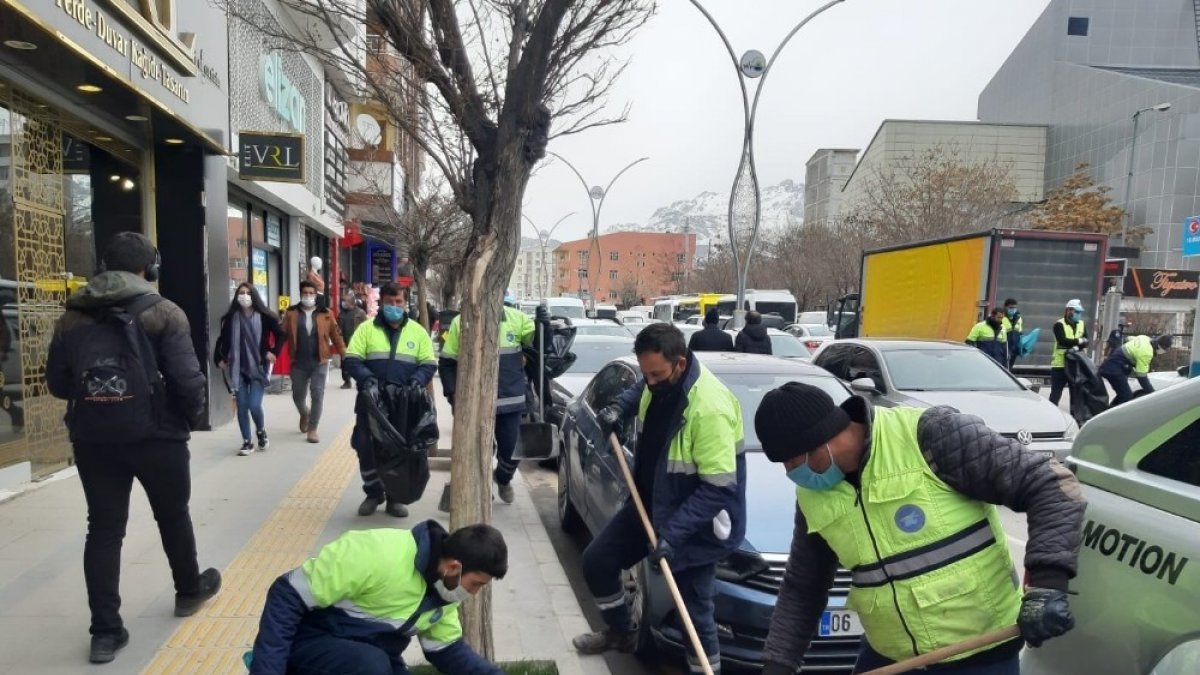 İpekyolu Belediyesinden bahar temizliği
