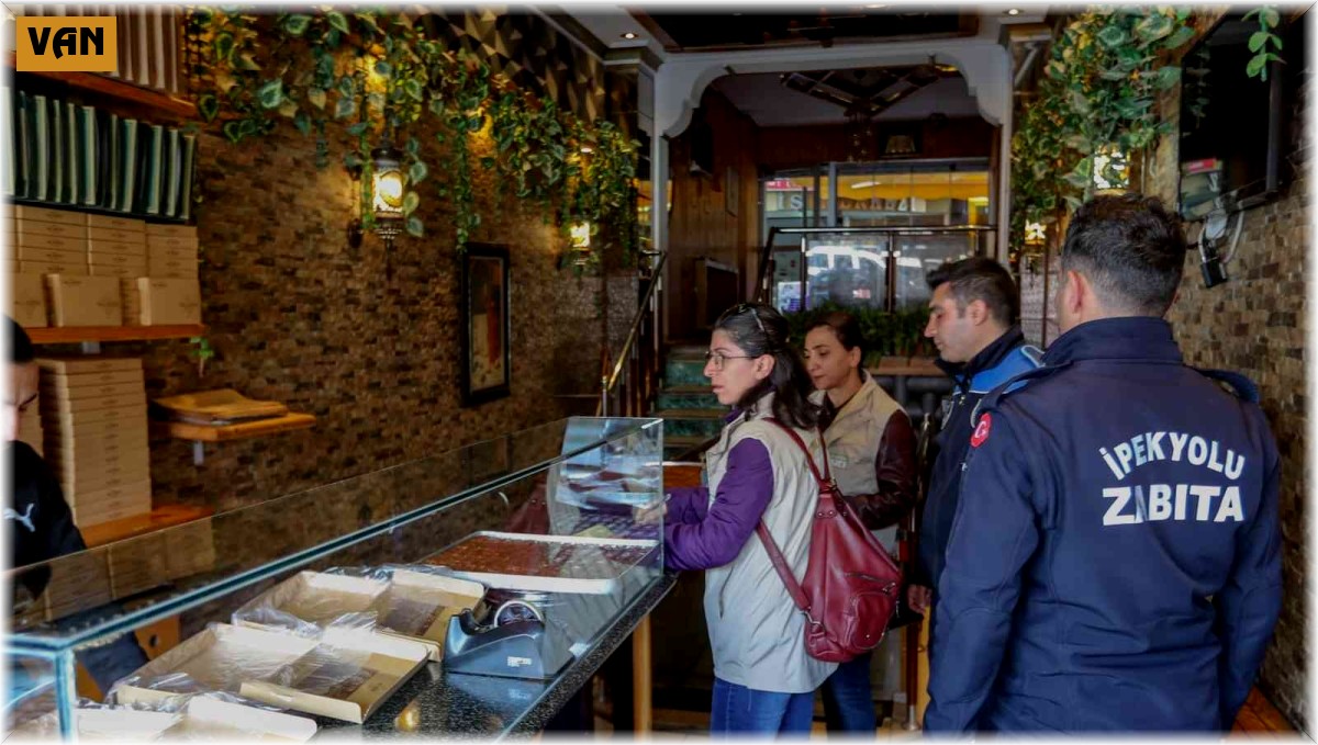 İpekyolu Belediyesinden bayram öncesi sıkı denetim