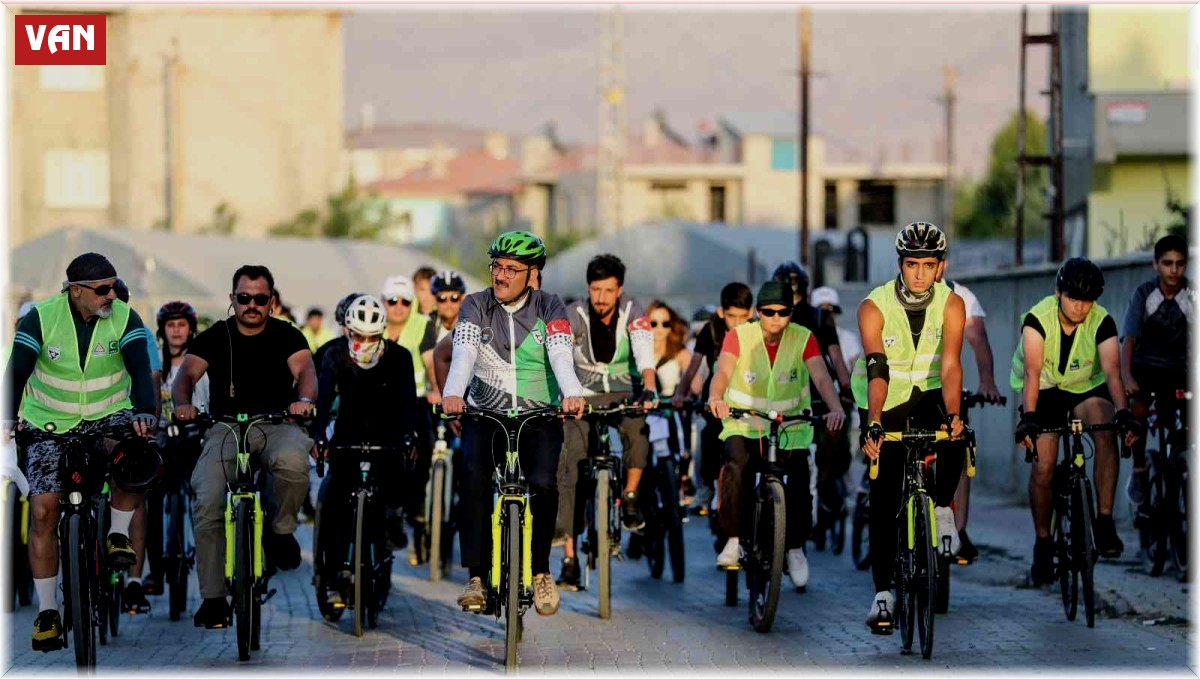 İpekyolu Belediyesinden bisiklet turu