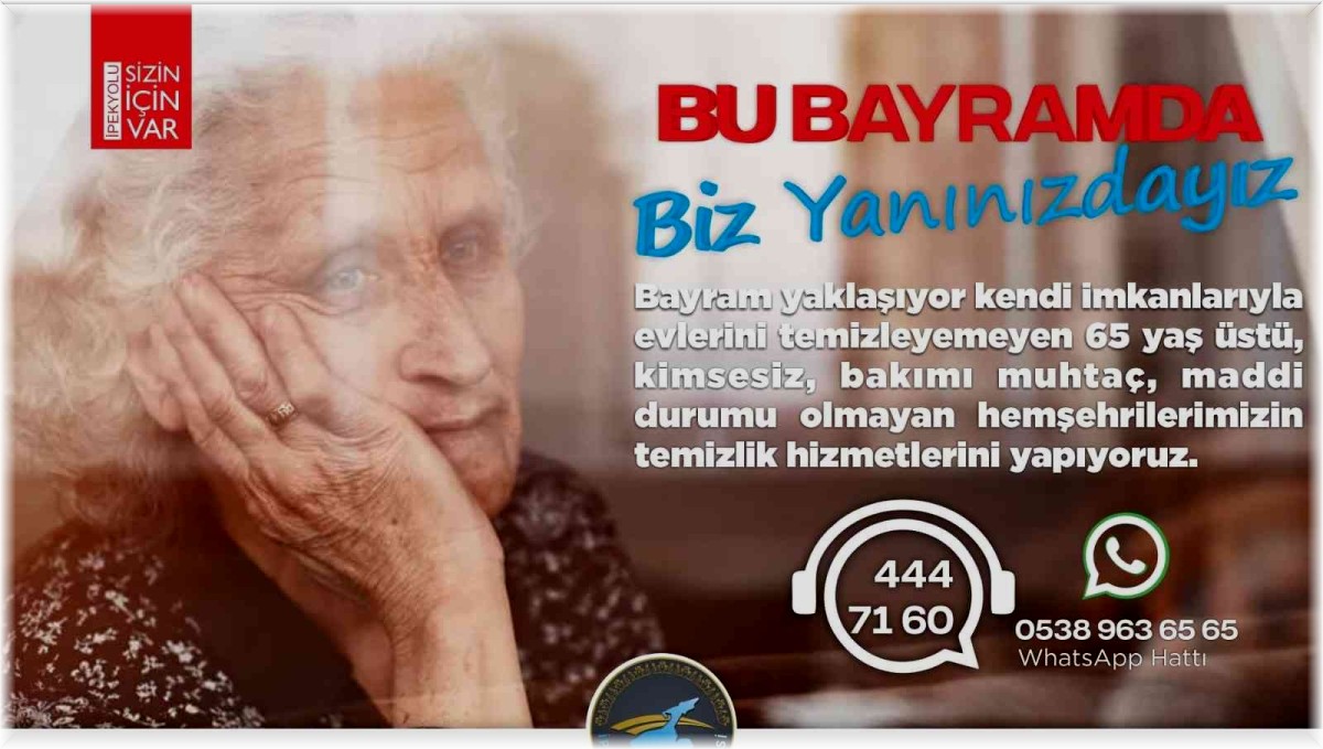 İpekyolu Belediyesinden "Bu bayramda yanınızdayız" hizmeti