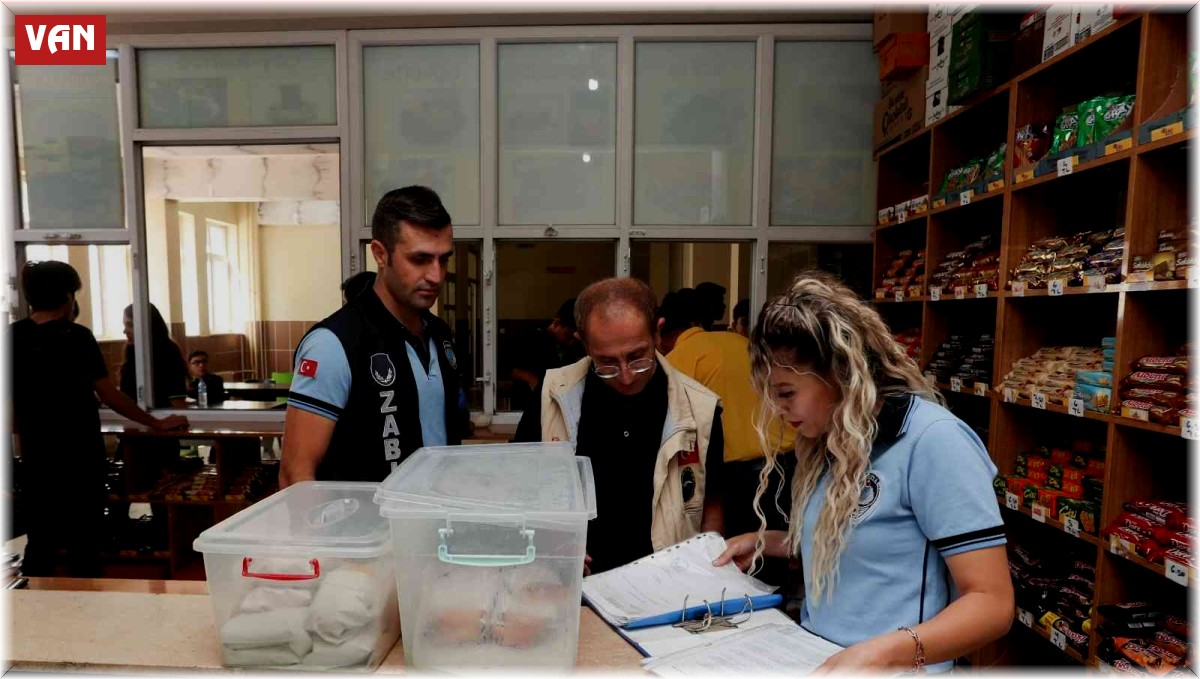 İpekyolu Belediyesinden kantin denetimi