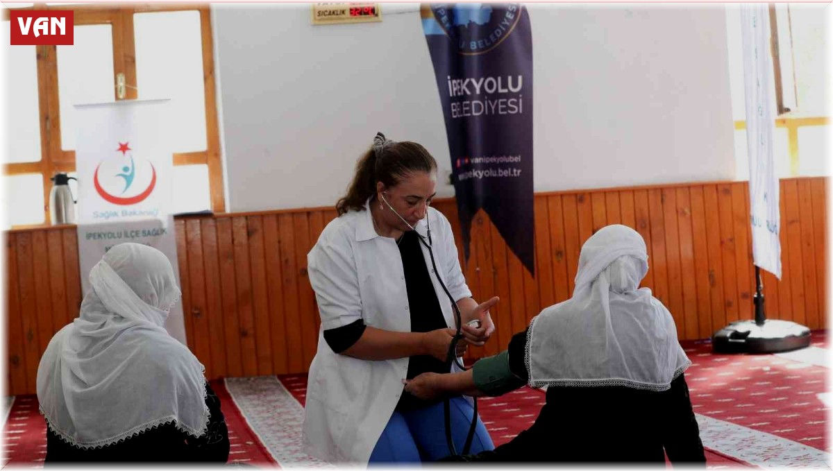 İpekyolu Belediyesinden sağlık taraması