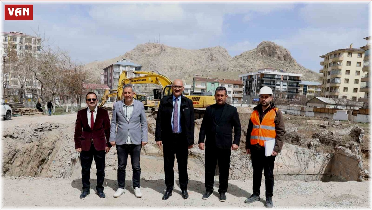 İpekyolu Kaymakamlık binası inşaatı başladı