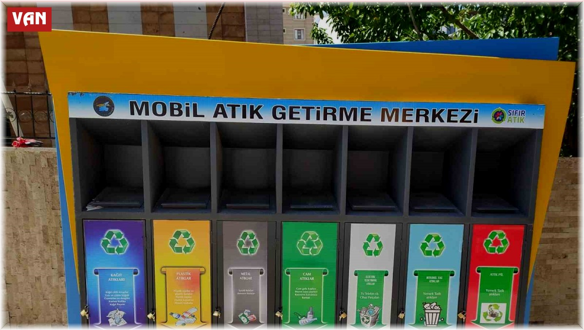 İpekyolu'na 'Mobil Atık Getirme Merkezi' kuruldu