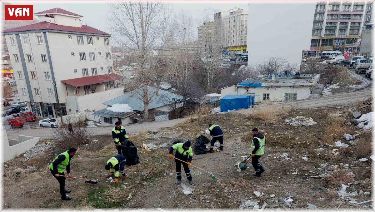 İpekyolu'nda bahar temizliği
