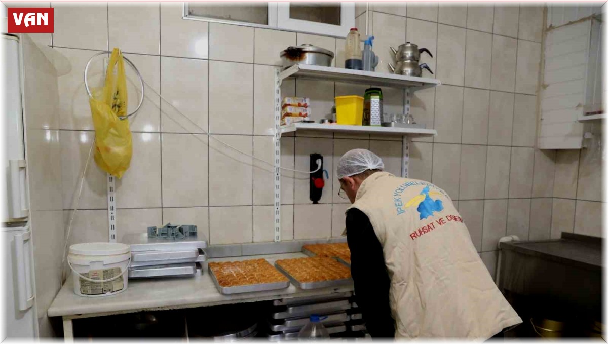 İpekyolu'nda denetimler devam ediyor