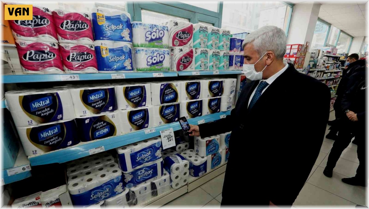 İpekyolu'nda fahiş fiyat ve etiket denetimi