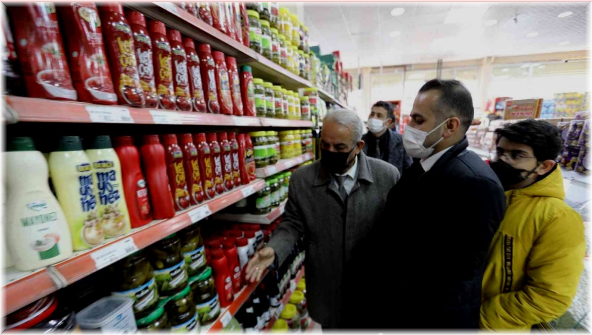 İpekyolu'nda fahiş fiyat ve etiket denetimi