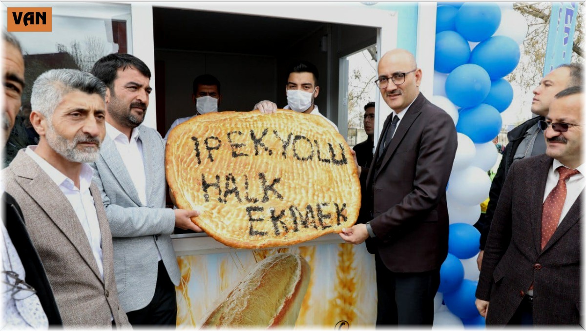 İpekyolu'nda halk ekmek satışı başladı