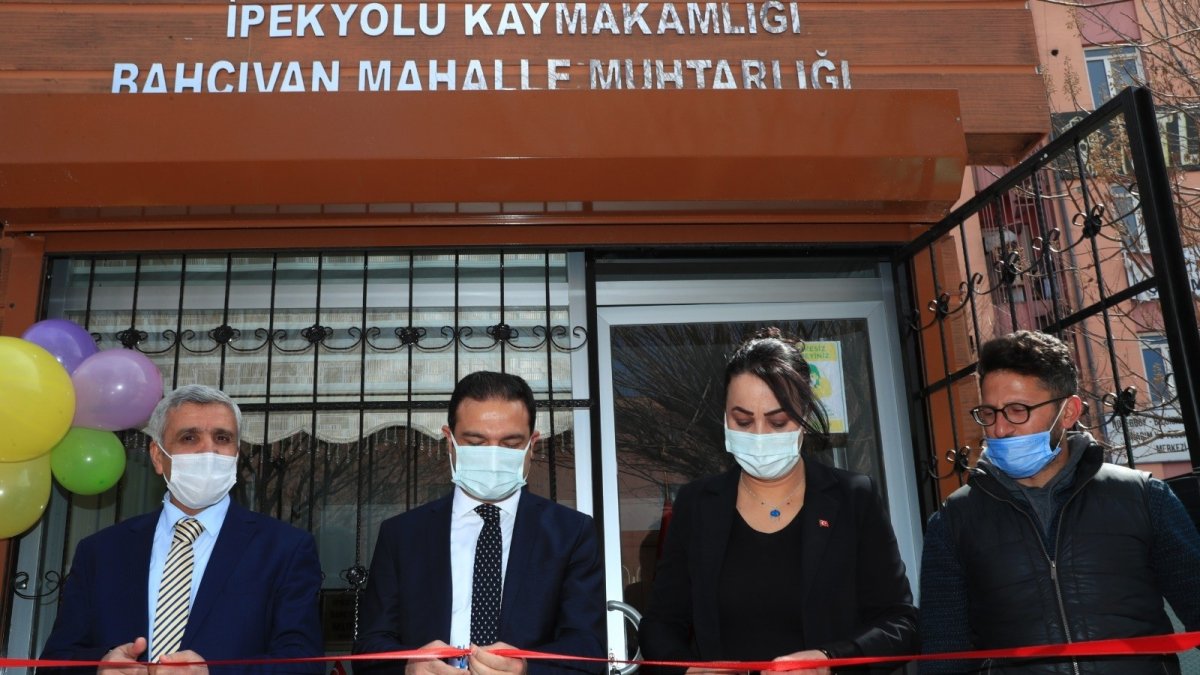 İpekyolu'nda 'Muhtarlık Ofisi' açılışı