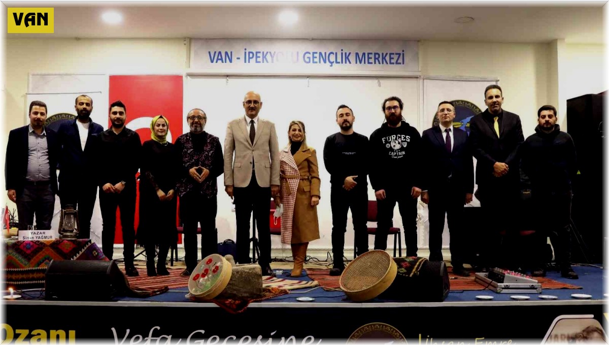 İpekyolu'nda Neşet Ertaş için vefa gecesi