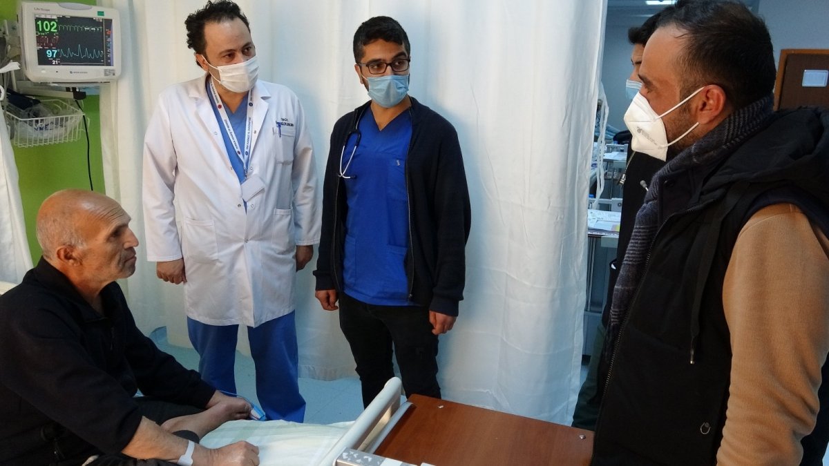 Iraklı hastanın kalp kapağı ameliyatsız değiştirildi