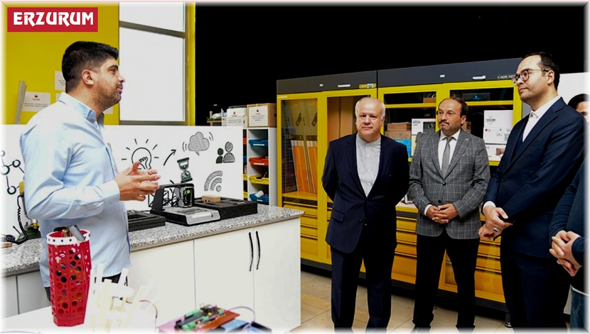 İran İslam Cumhuriyeti Başkonsolosu'ndan Rektör Çakmak'a iade-i ziyaret