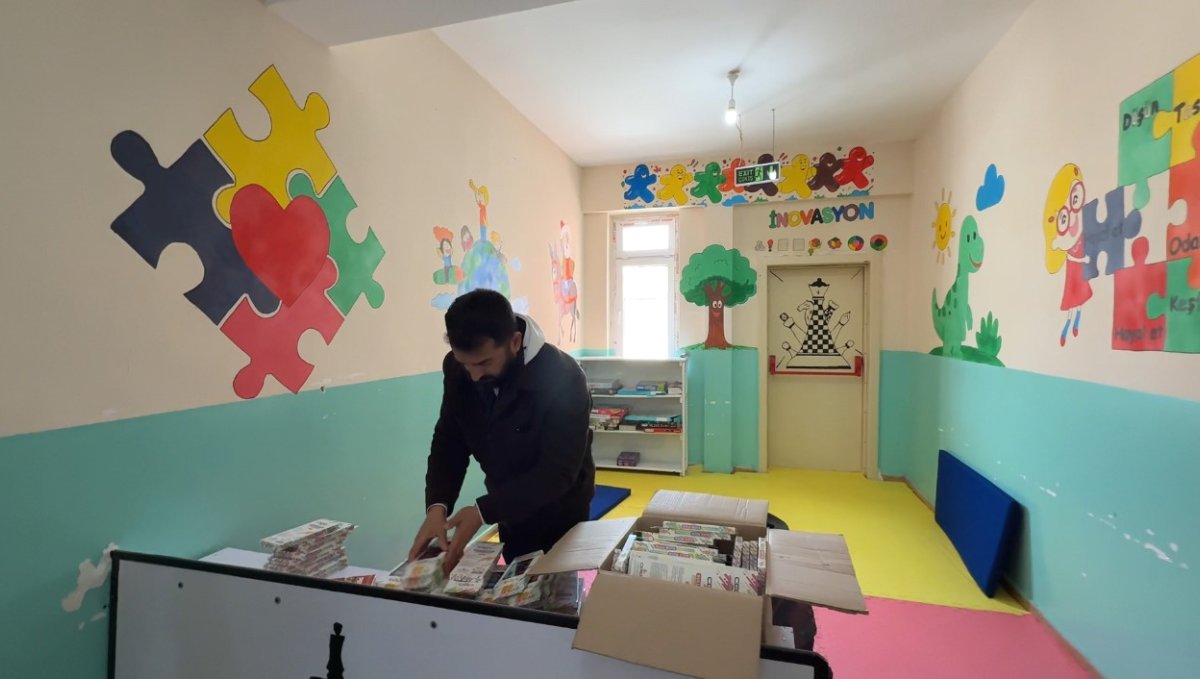 İran sınır hattındaki öğrencilere akıl ve zeka oyunları desteği