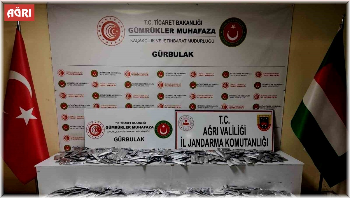 İran sınırında değeri 2 milyon 750 bin lira olan botoks ele geçirildi