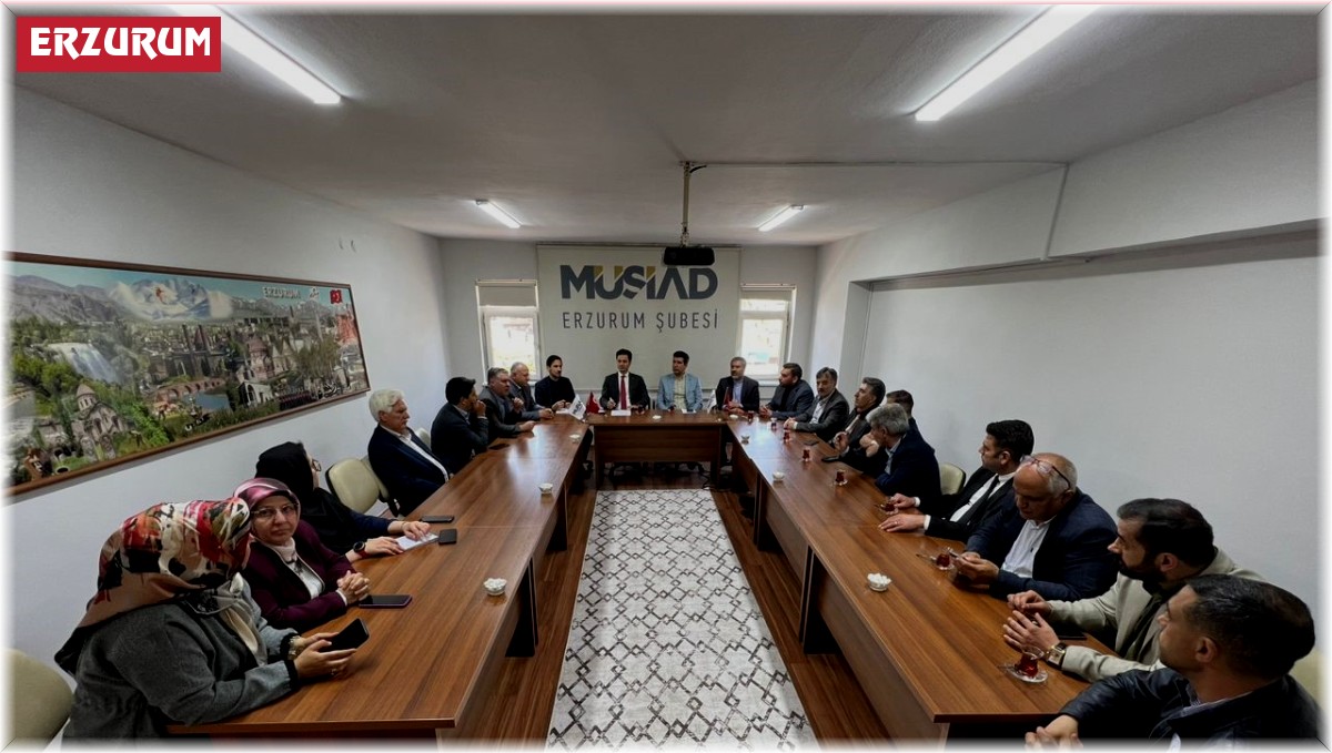 İranlı iş insanları Erzurum'da