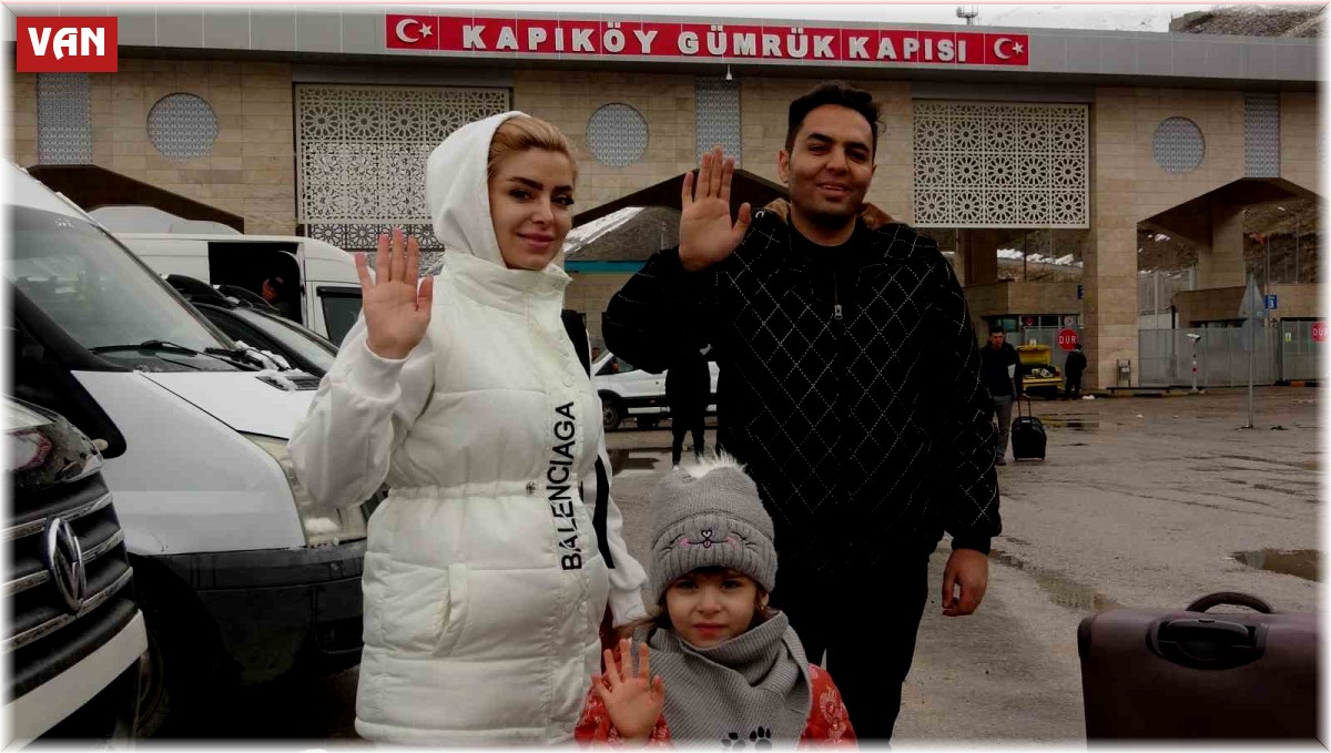 İranlı turistler Nevruz için Van'a akın etmeye başladı