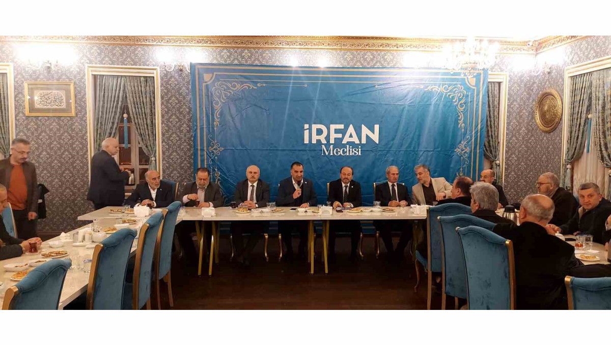 İrfan Meclisi'nin konuğu ETÜ Rektörü Prof. Dr. Bülent Çakmak oldu