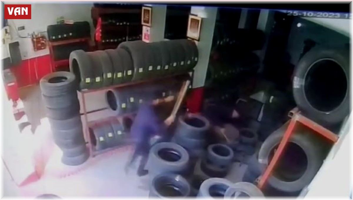 İş yerini basıp 17 yaşındaki çocuğu sopalarla dövdüler