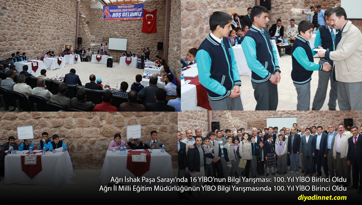 İshak Paşa Sarayı'nda 16 YİBO Yarıştı: Ağrı Merkez 100. Yıl YİBO Birinci Oldu