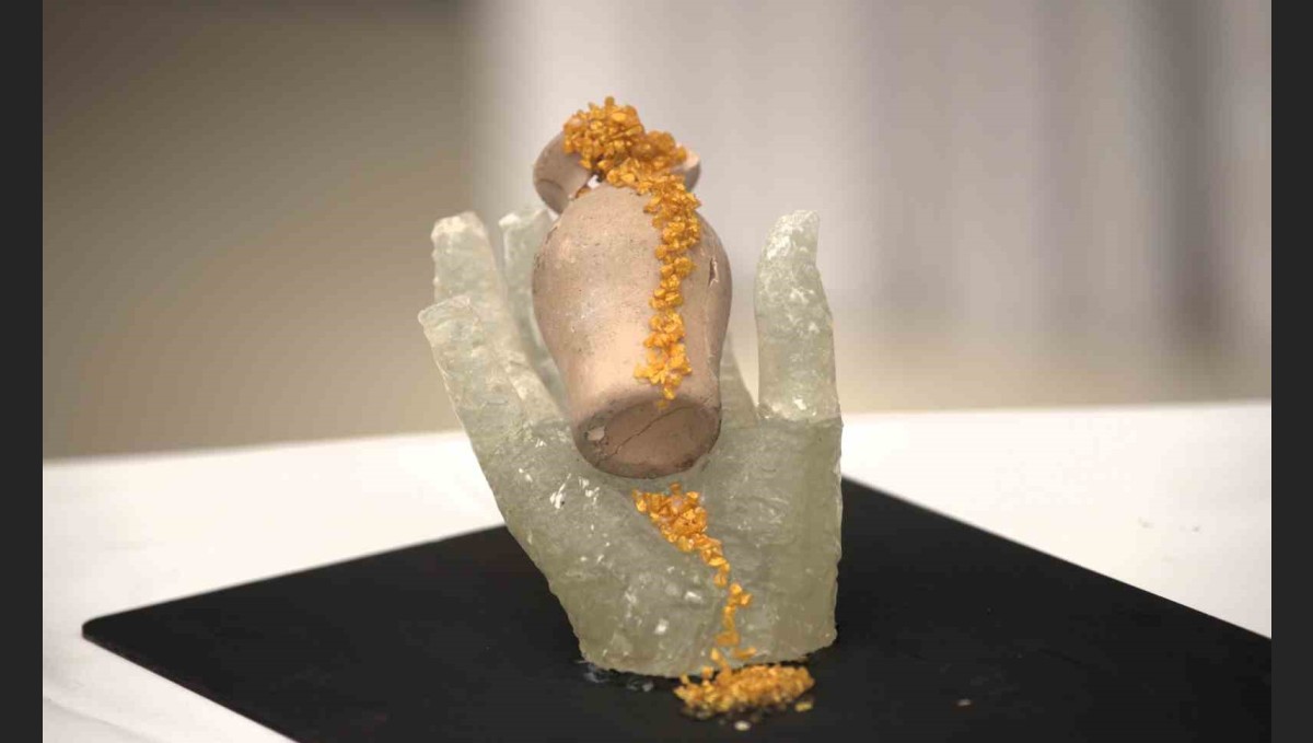 Işıltılı atıklar sanatla buluştu