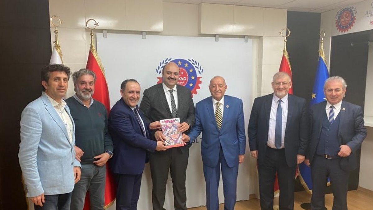 İSİYAD Genel Merkezi'nde Aziziye buluşması